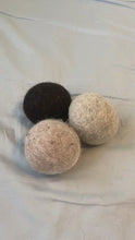 Load and play video in Gallery viewer, Dryer balls - Sold in groups of three